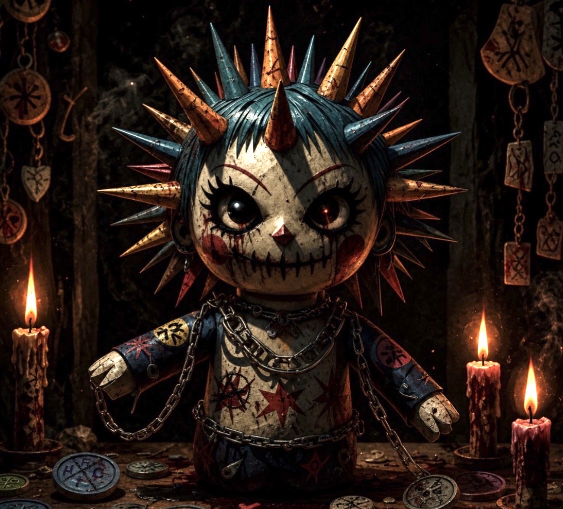 Insane Voodoo Doll Sfondo 1